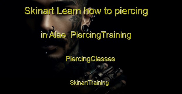 Skinart Learn how to piercing in Alae | #PiercingTraining #PiercingClasses #SkinartTraining-Philippines