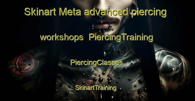 Skinart Meta advanced piercing workshops | #PiercingTraining #PiercingClasses #SkinartTraining-Philippines