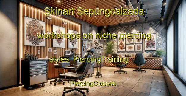 Skinart Sepungcalzada workshops on niche piercing styles | #PiercingTraining #PiercingClasses #SkinartTraining-Philippines