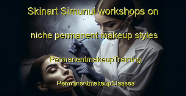 Skinart Simunul workshops on niche permanent makeup styles | PermanentmakeupTraining | PermanentmakeupClasses | SkinartTraining-Philippines