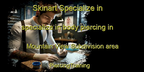 Skinart Specialize in specialize in body piercing in Mountain View Subdivision area | PiercingTraining | PiercingClasses | SkinartTraining-Philippines