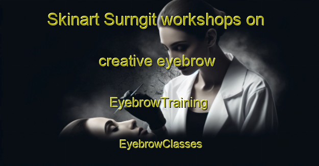 Skinart Surngit workshops on creative eyebrow | EyebrowTraining | EyebrowClasses | SkinartTraining-Philippines