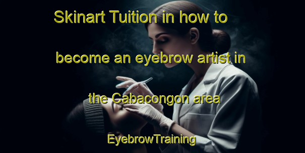Skinart Tuition in how to become an eyebrow artist in the Cabacongon area | EyebrowTraining | EyebrowClasses | SkinartTraining-Philippines