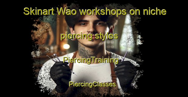 Skinart Wao workshops on niche piercing styles | PiercingTraining | PiercingClasses | SkinartTraining-Philippines